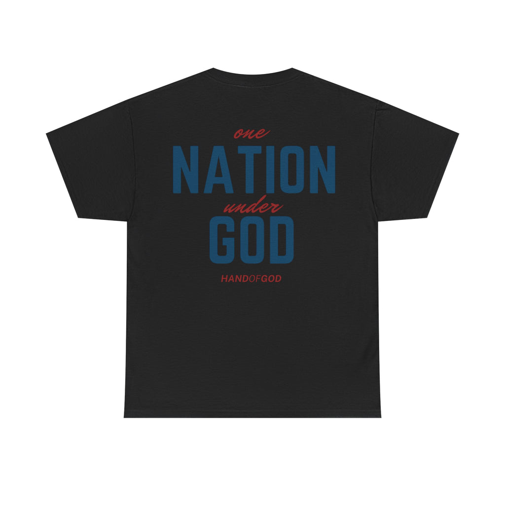 One Nation Under God Shirt – Christian Patriotic T-Shirt | 100% Cotton Faith & Freedom Tee