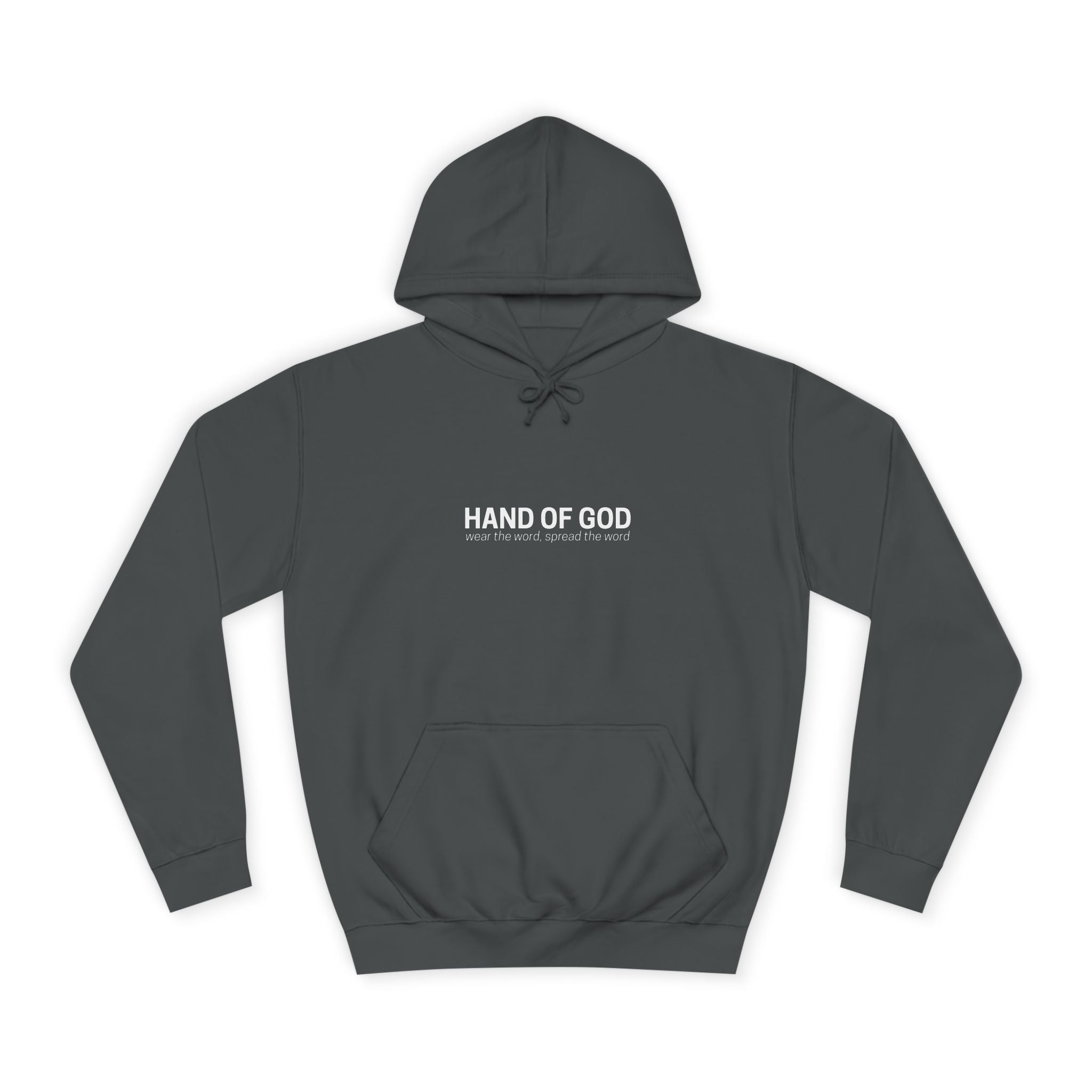 God is Greater Than the Highs and Lows Hoodie | Hand of God Christian Faith Apparel