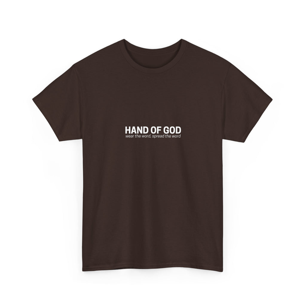God’s Delay Is Not God’s Denial T-Shirt | Christian Faith Apparel | Hand of God Tee