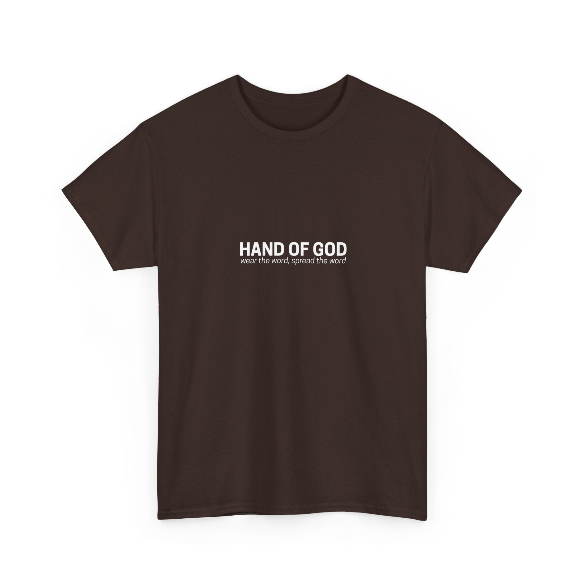 God’s Delay Is Not God’s Denial T-Shirt | Christian Faith Apparel | Hand of God Tee