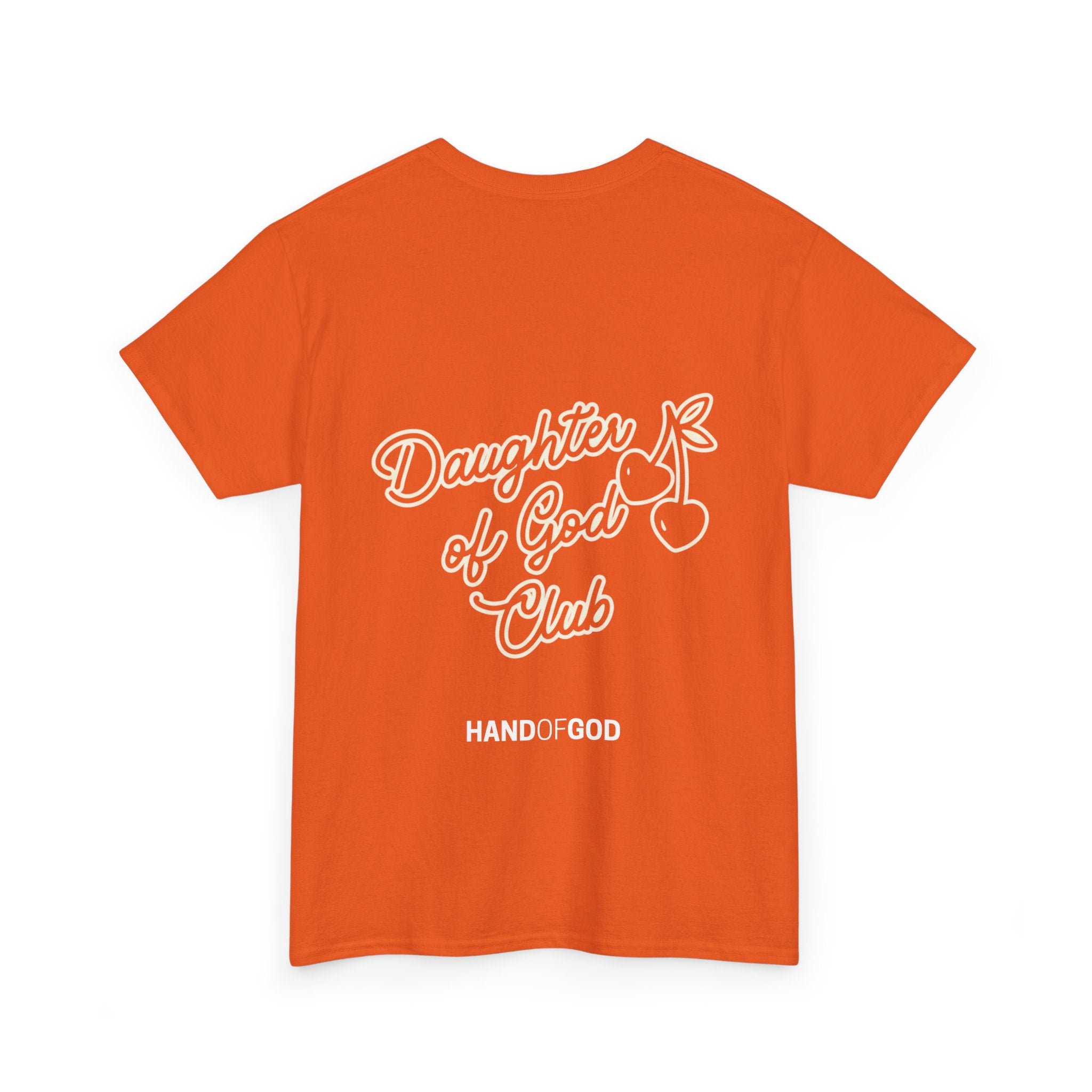 Daughter of God Club Women’s T-Shirt | Christian Faith Apparel | Hand of God Graphic Tee
