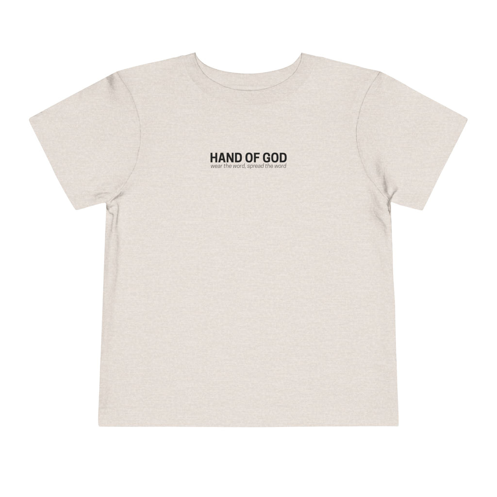 Blessed by Jesus toddler T-Shirt | Christian Faith Apparel | Hand of God