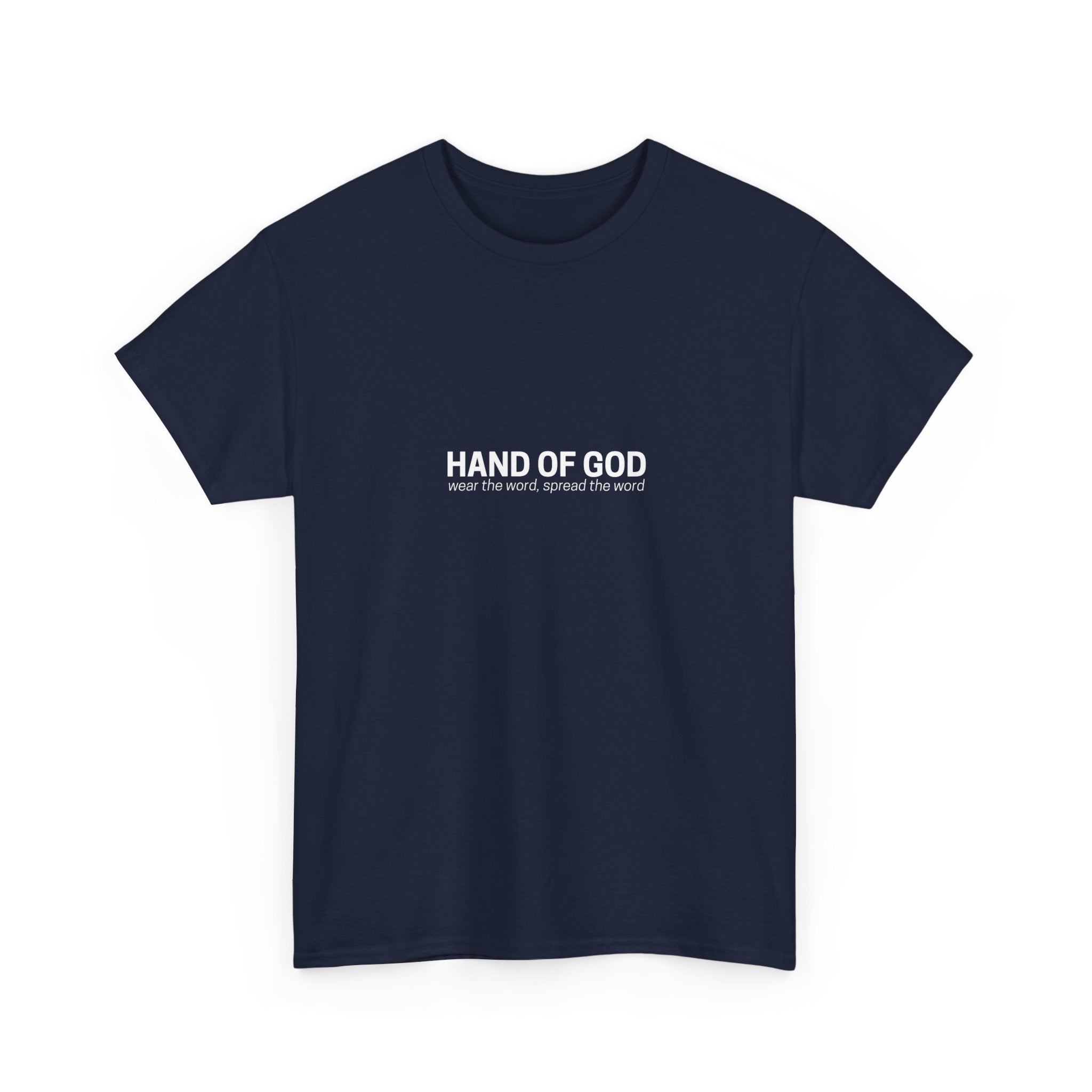 God’s Delay Is Not God’s Denial T-Shirt | Christian Faith Apparel | Hand of God Tee
