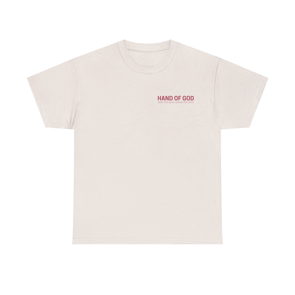 Ask for More God Isn’t on a Budget T-Shirt | Christian Faith Apparel | Hand of God