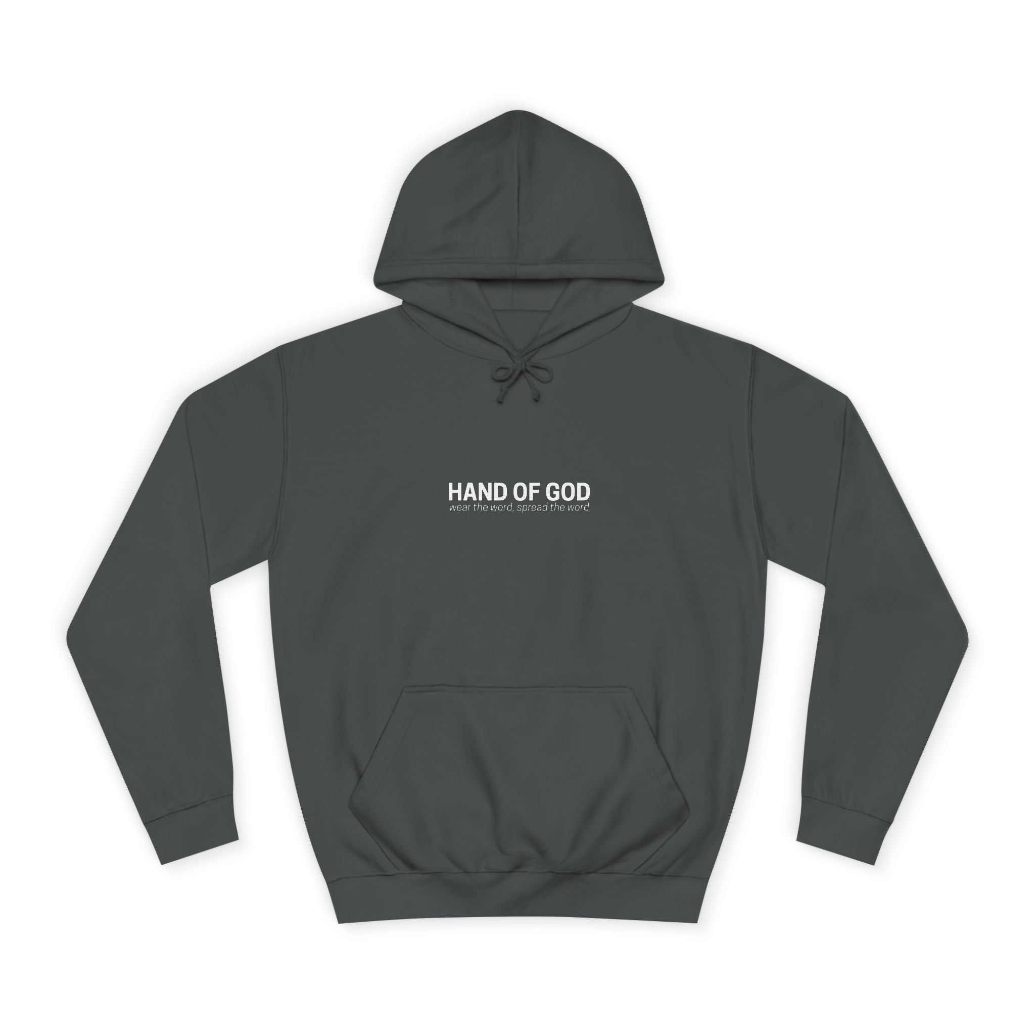 Faith > Fear Hoodie | Hand of God Christian Faith Apparel | Inspirational Sweatshirt
