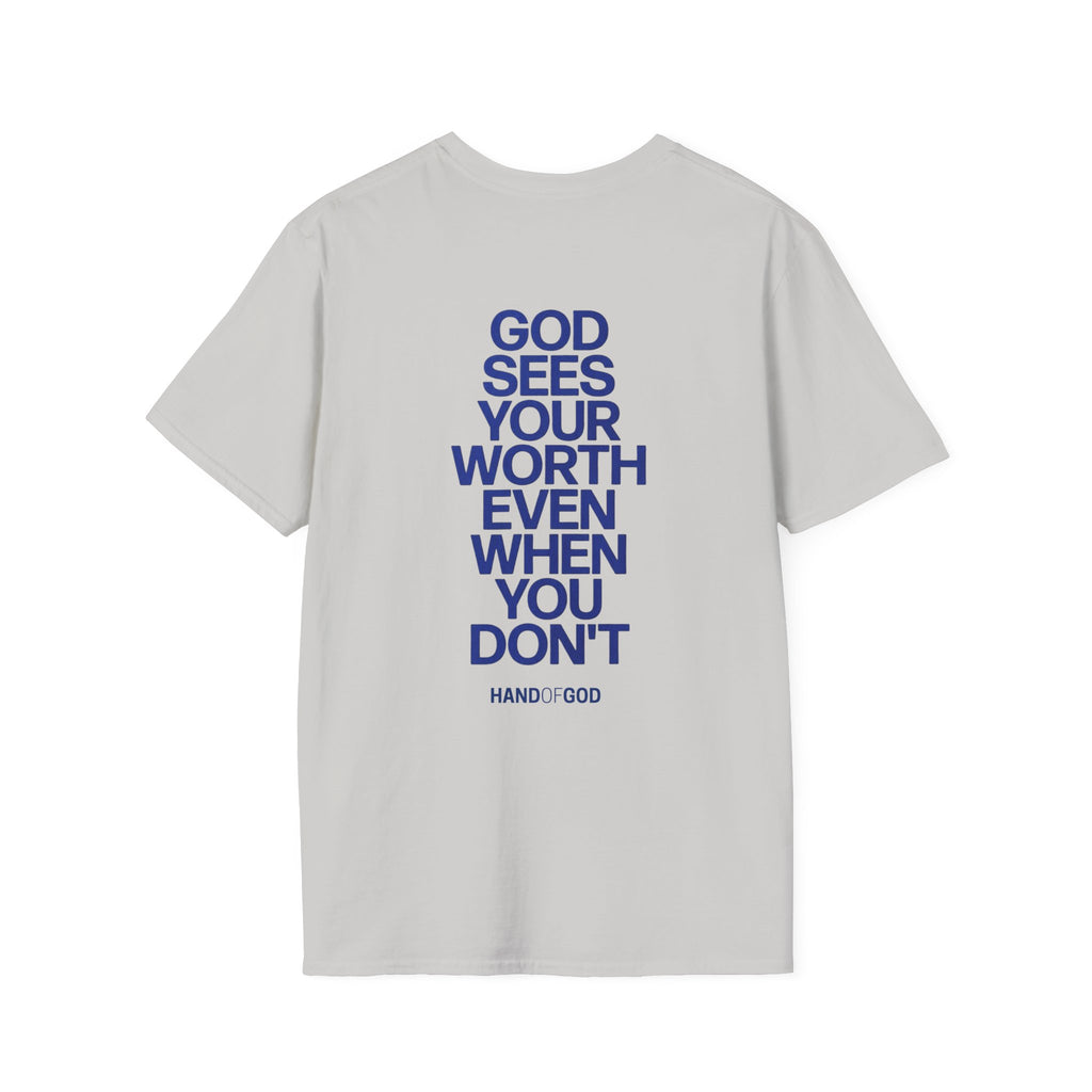 God Sees Your Worth Shirt – Christian Inspirational T-Shirt | Hand of God