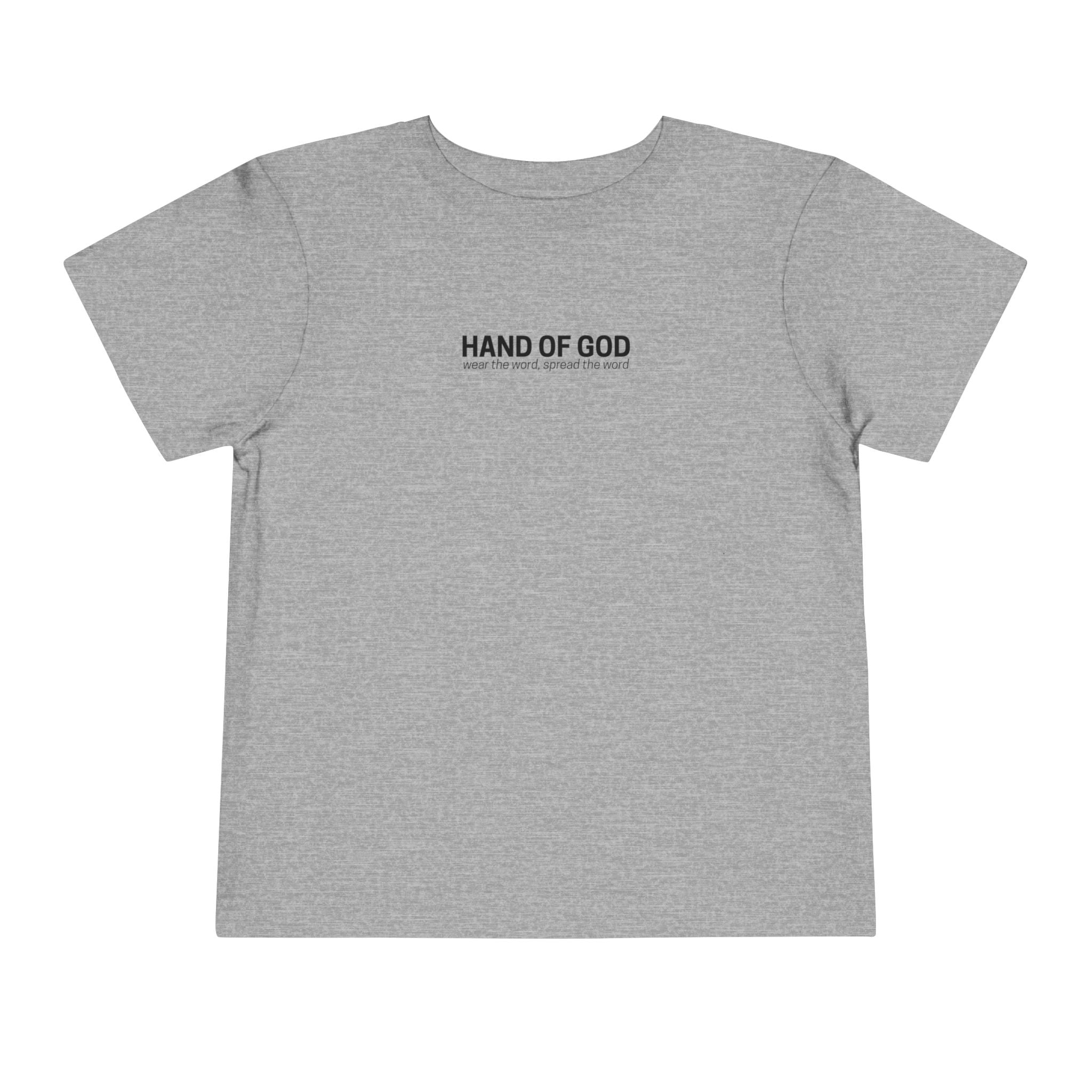 Blessed by Jesus toddler T-Shirt | Christian Faith Apparel | Hand of God