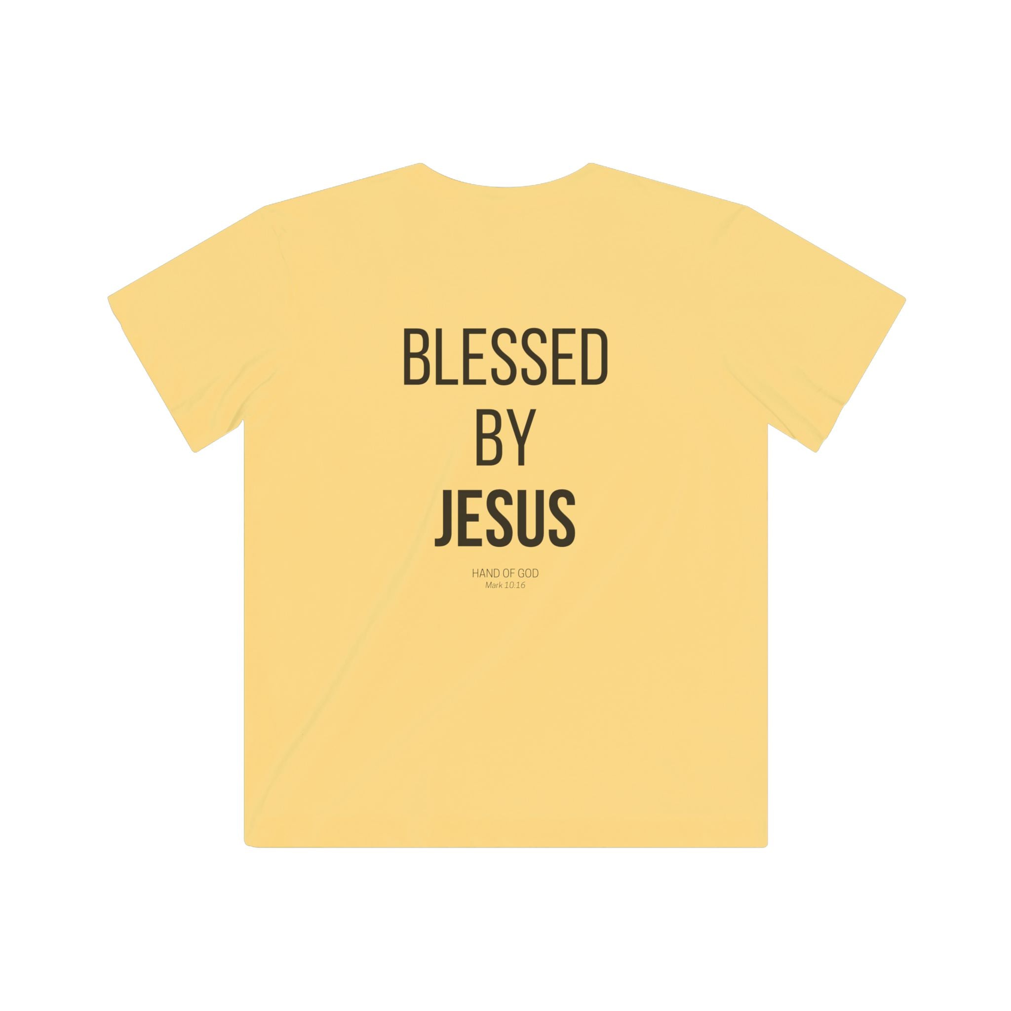 Blessed by Jesus Kids T-Shirt | Christian Kids Faith Shirt | Hand of God Apparel