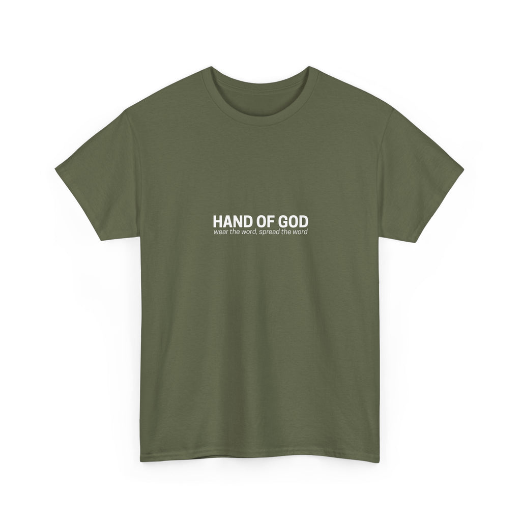 God’s Delay Is Not God’s Denial T-Shirt | Christian Faith Apparel | Hand of God Tee