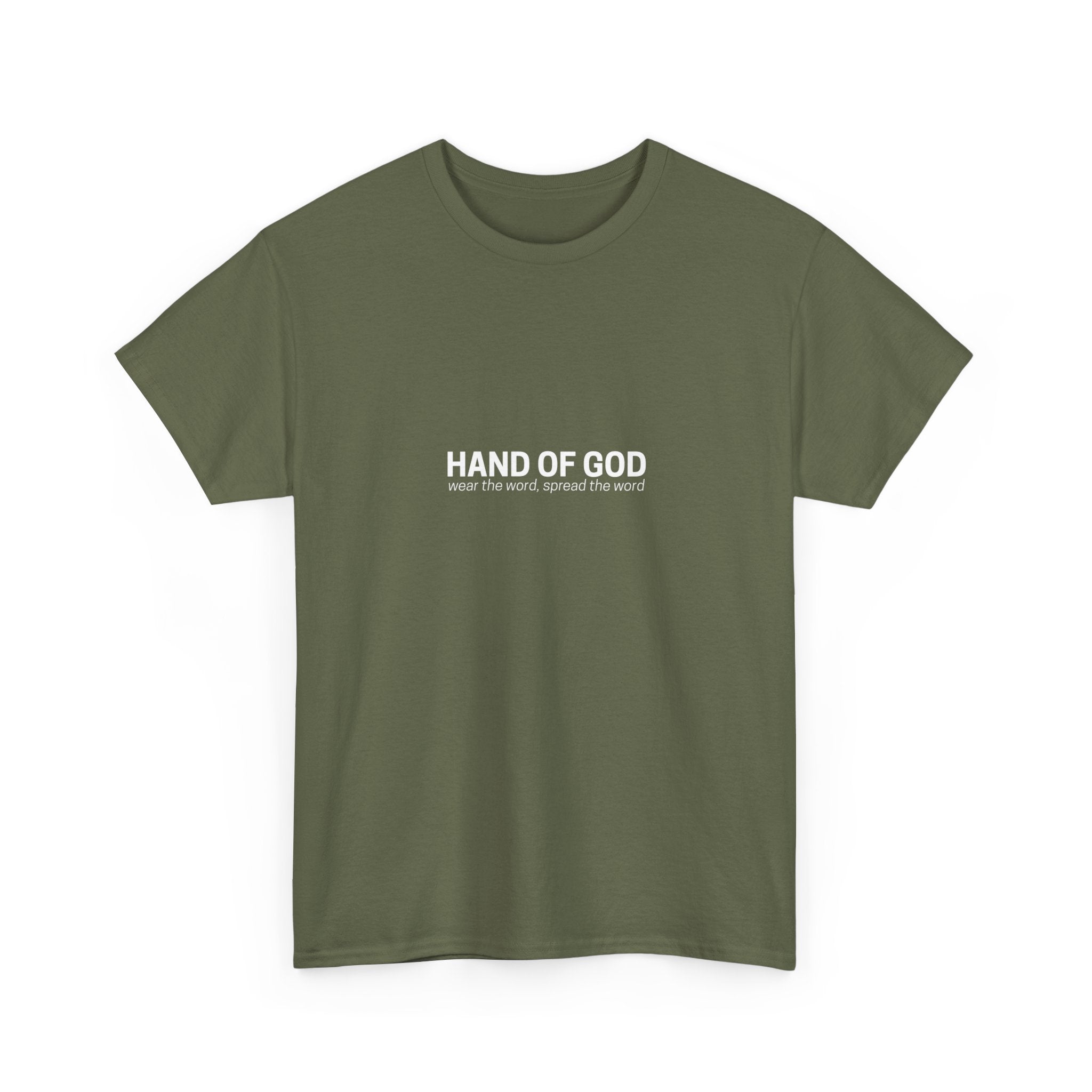 God’s Delay Is Not God’s Denial T-Shirt | Christian Faith Apparel | Hand of God Tee