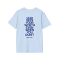 God Sees Your Worth Shirt – Christian Inspirational T-Shirt | Hand of God