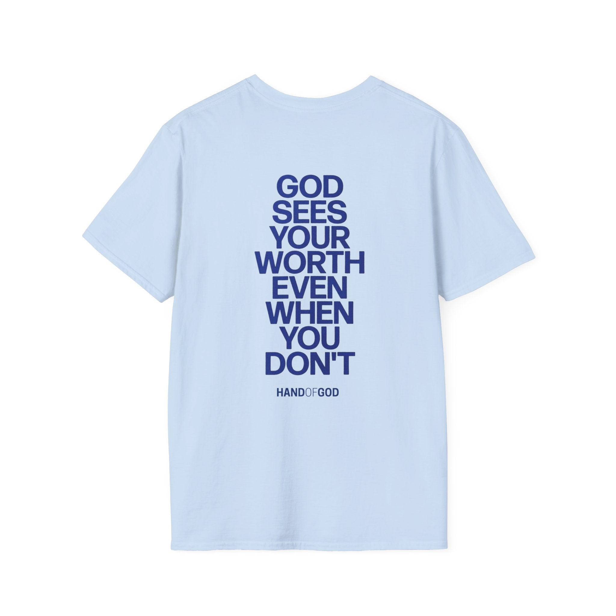 God Sees Your Worth Shirt – Christian Inspirational T-Shirt | Hand of God