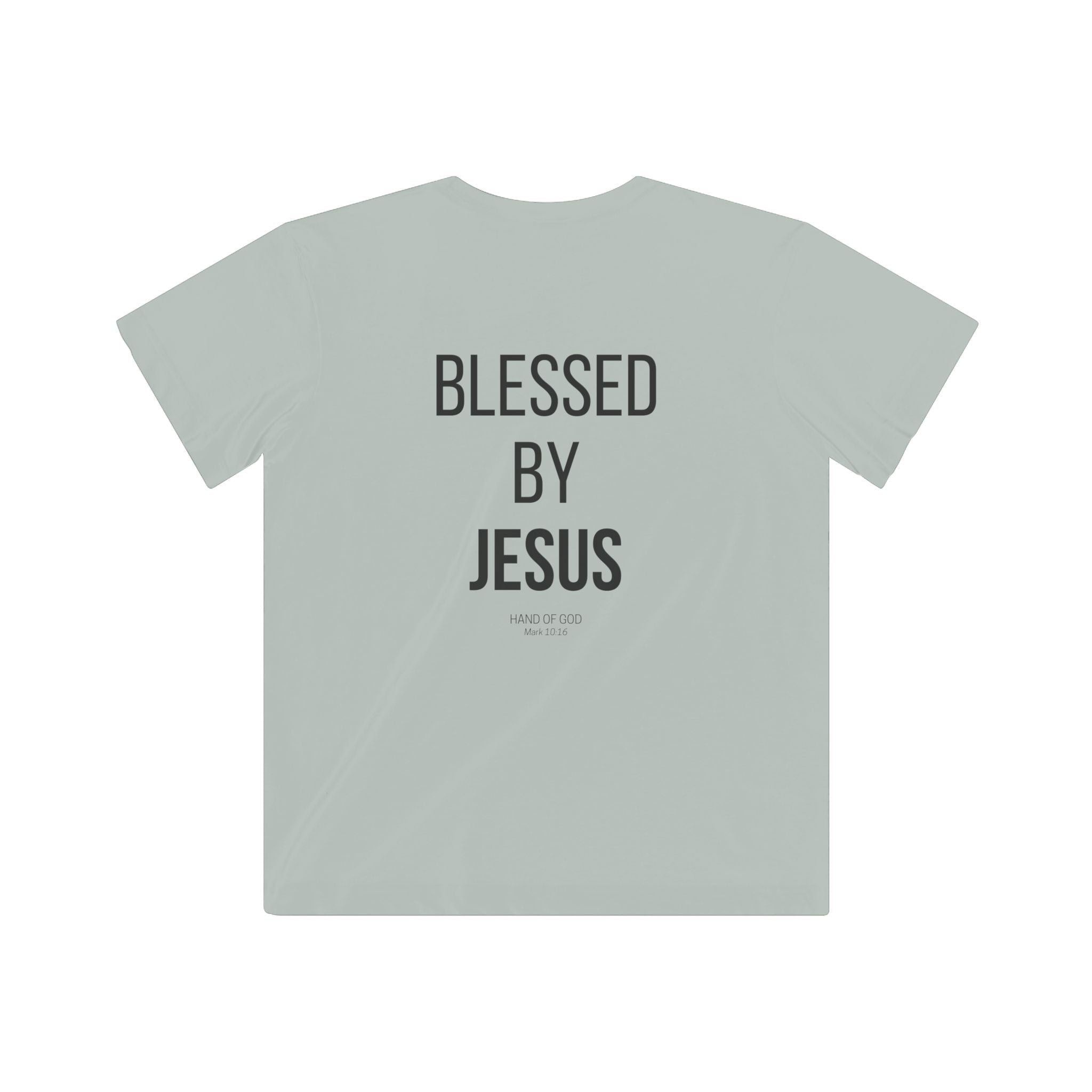 Blessed by Jesus Kids T-Shirt | Christian Kids Faith Shirt | Hand of God Apparel