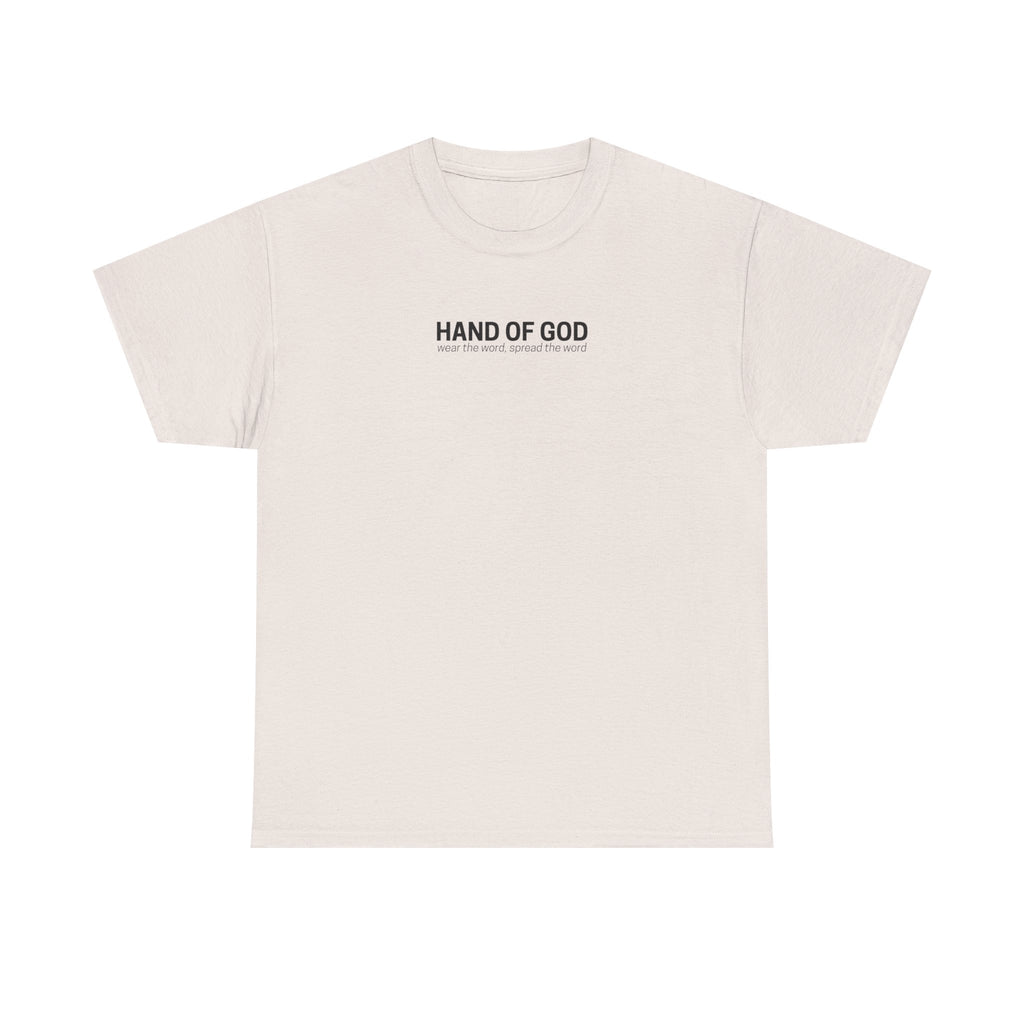 He Can Do a Lot With a Little T-Shirt | Christian Faith Apparel | Hand of God