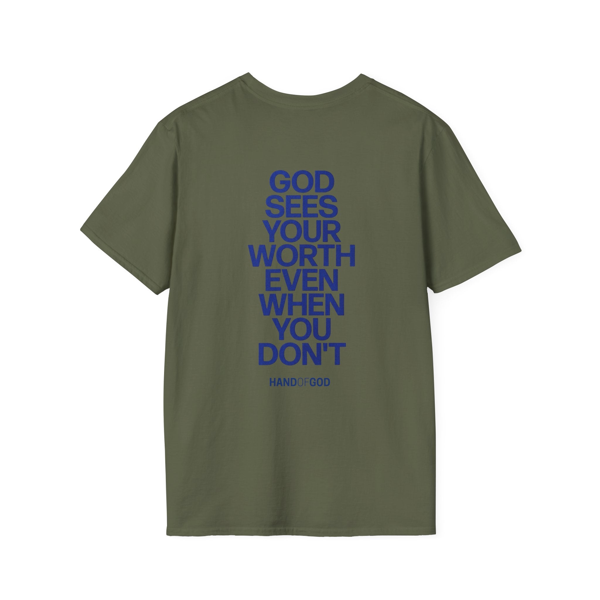 God Sees Your Worth Shirt – Christian Inspirational T-Shirt | Hand of God