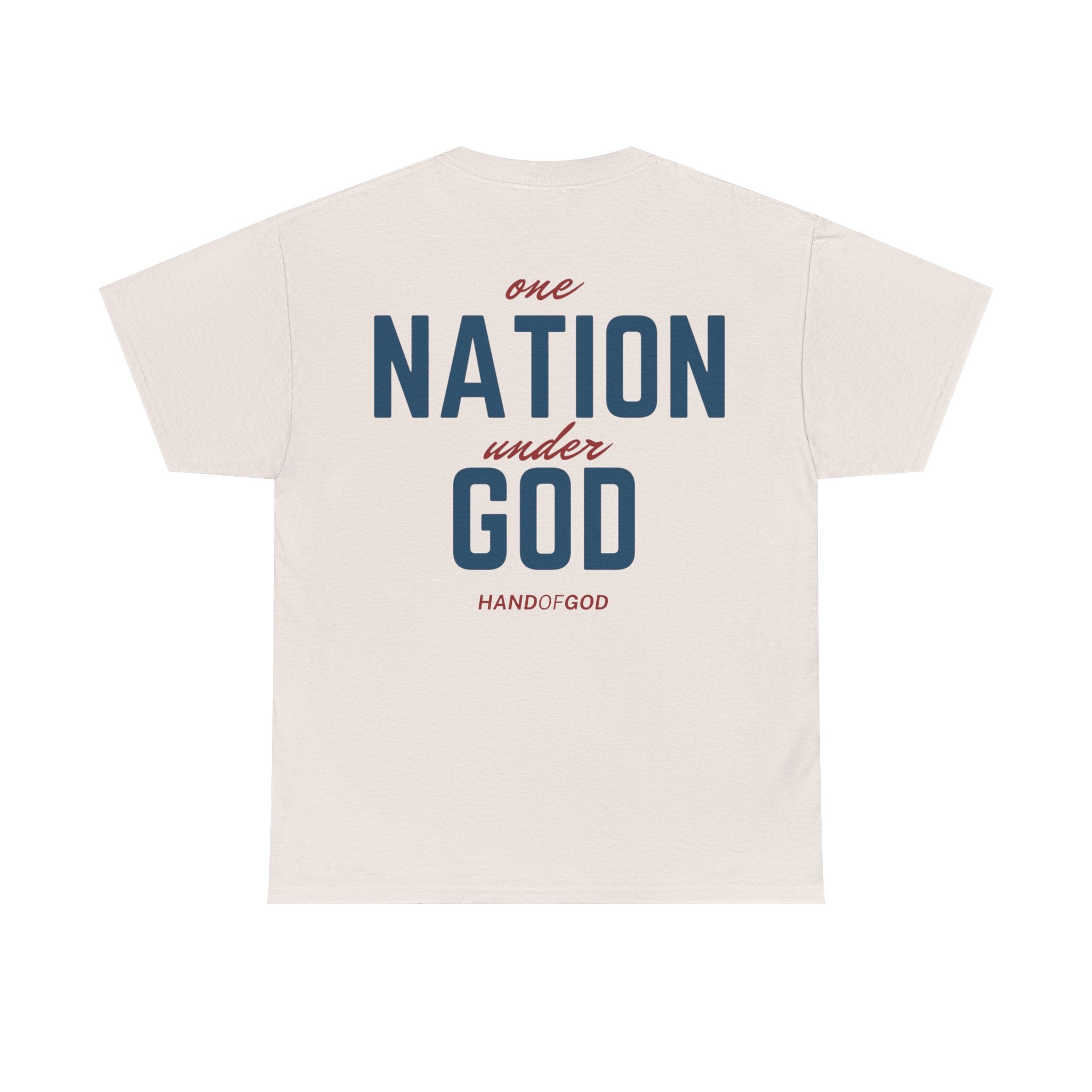 One Nation Under God Shirt – Christian Patriotic T-Shirt | 100% Cotton Faith & Freedom Tee
