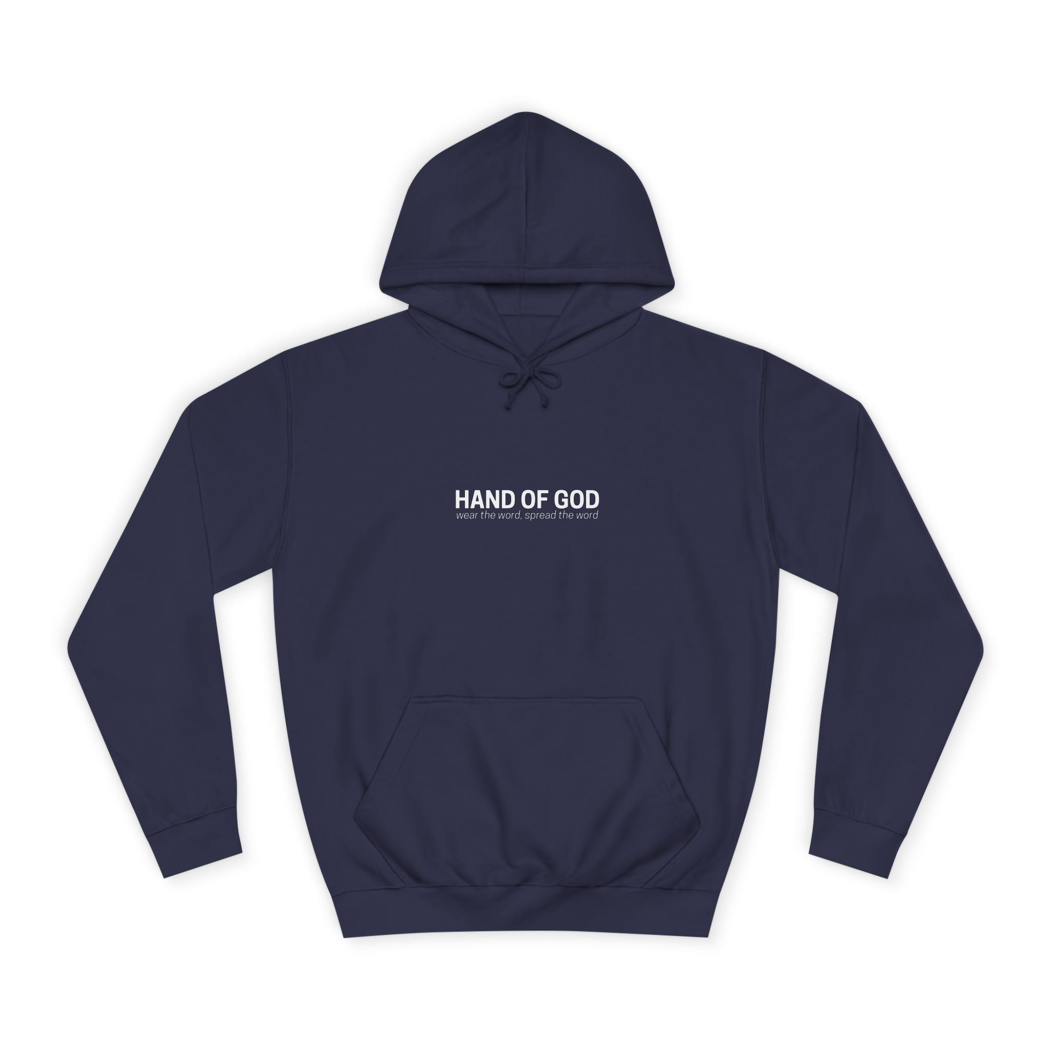 Faith > Fear Hoodie | Hand of God Christian Faith Apparel | Inspirational Sweatshirt