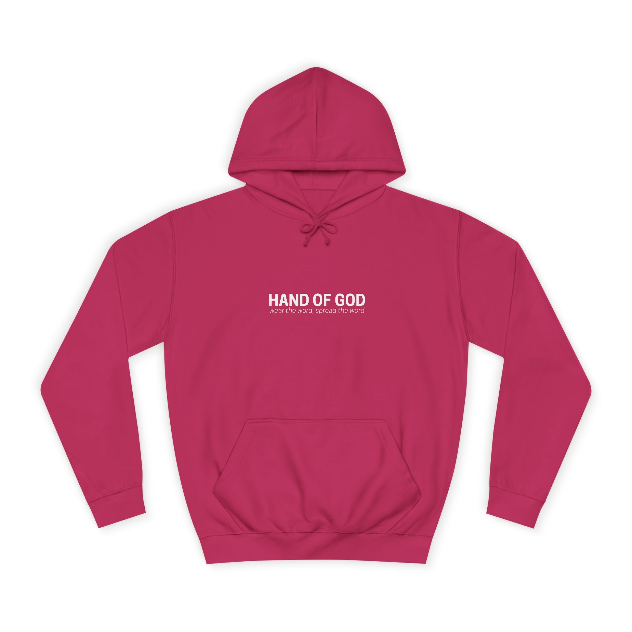 God is Greater Than the Highs and Lows Hoodie | Hand of God Christian Faith Apparel