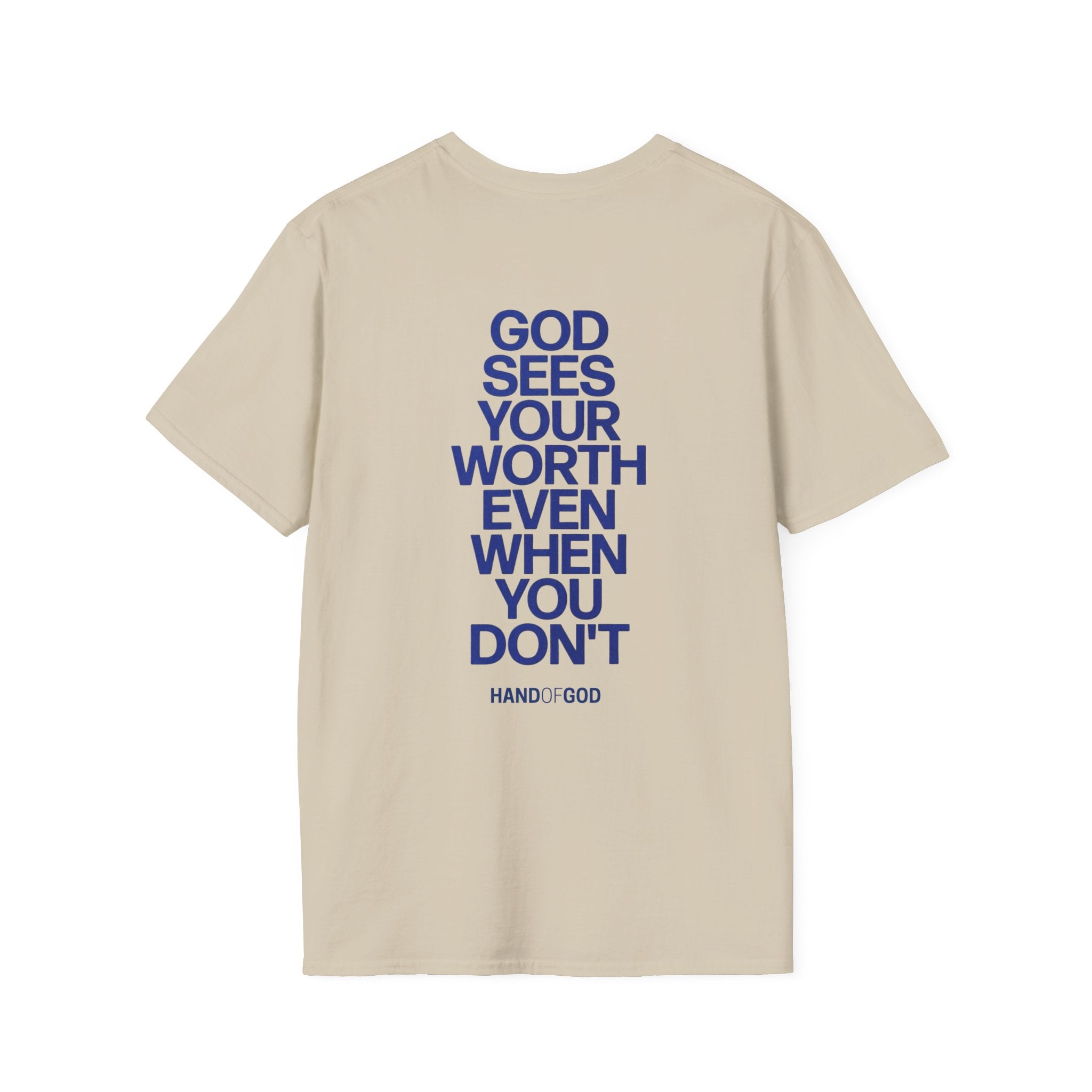 God Sees Your Worth Shirt – Christian Inspirational T-Shirt | Hand of God