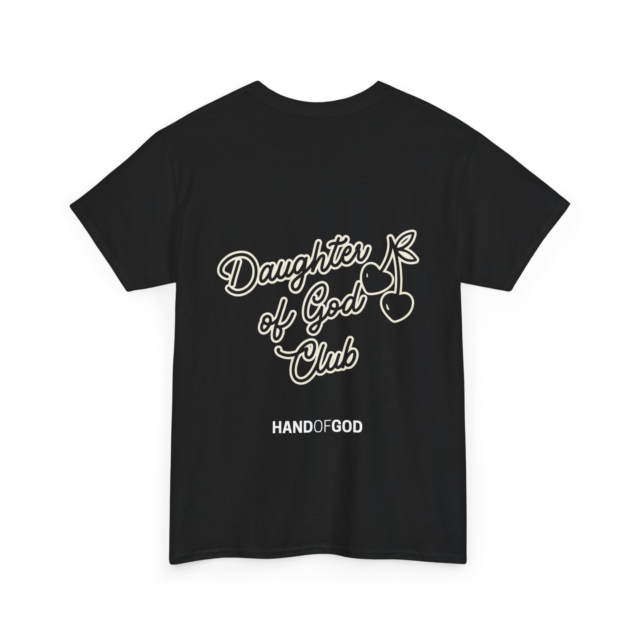 Daughter of God Club Women’s T-Shirt | Christian Faith Apparel | Hand of God Graphic Tee