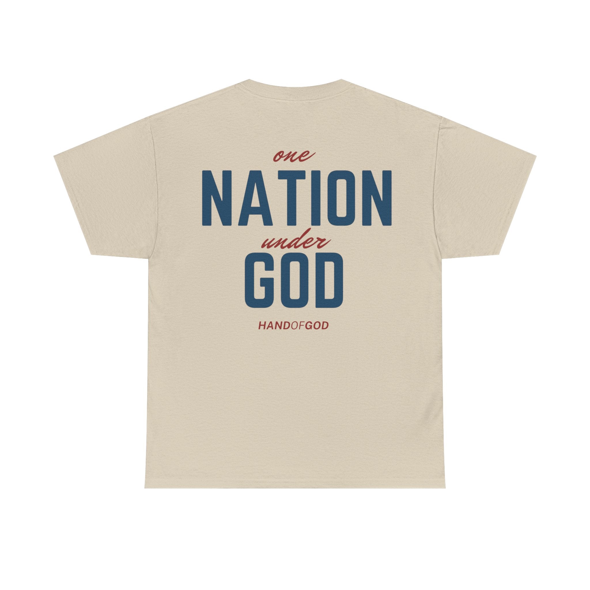 One Nation Under God Shirt – Christian Patriotic T-Shirt | 100% Cotton Faith & Freedom Tee
