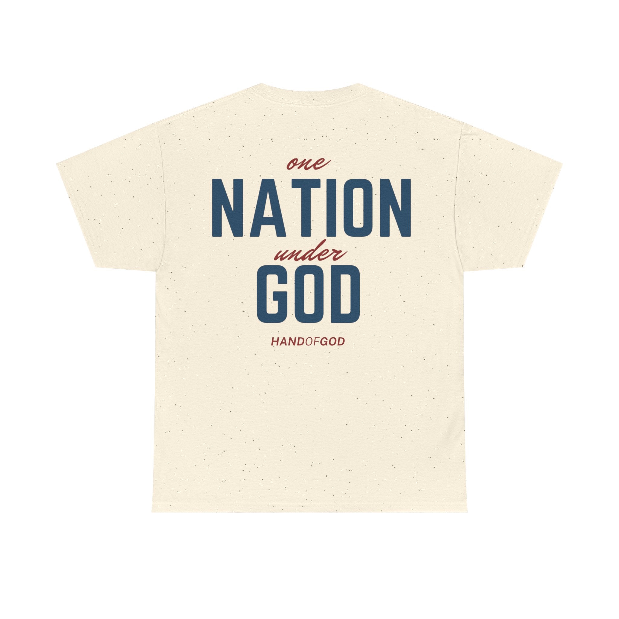 One Nation Under God Shirt – Christian Patriotic T-Shirt | 100% Cotton Faith & Freedom Tee
