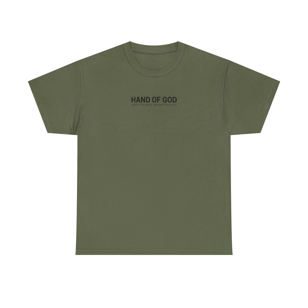 He Can Do a Lot With a Little T-Shirt | Christian Faith Apparel | Hand of God