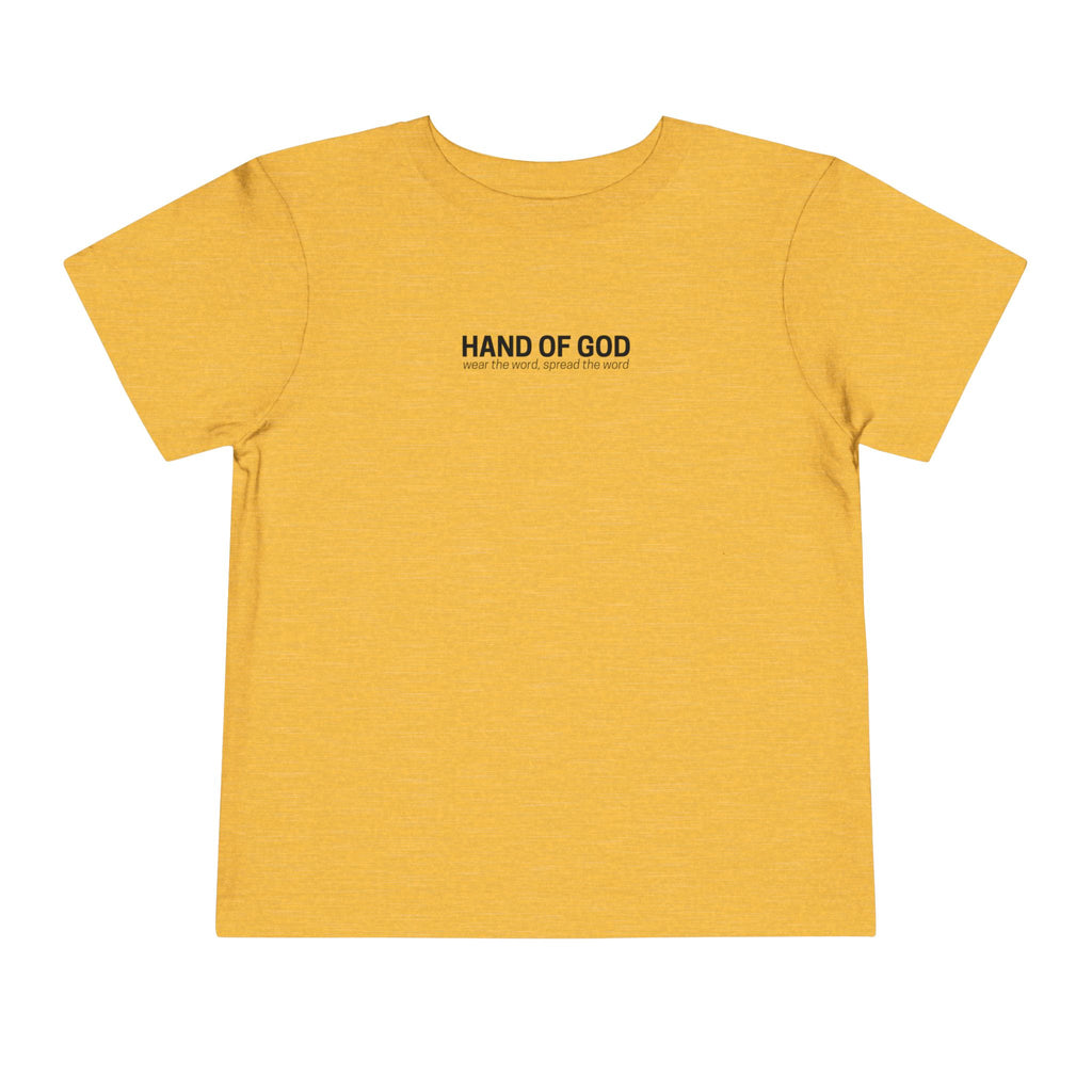 Blessed by Jesus toddler T-Shirt | Christian Faith Apparel | Hand of God