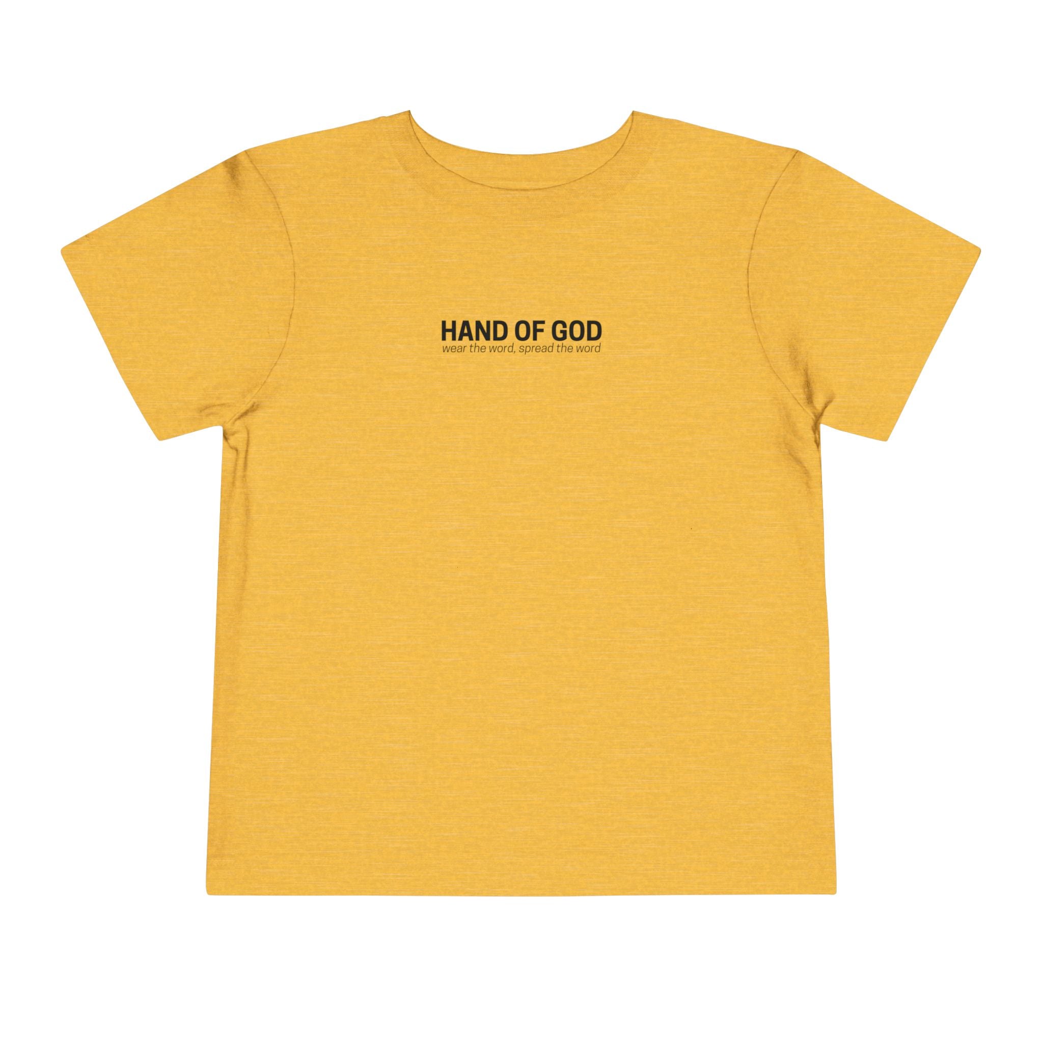 Blessed by Jesus toddler T-Shirt | Christian Faith Apparel | Hand of God