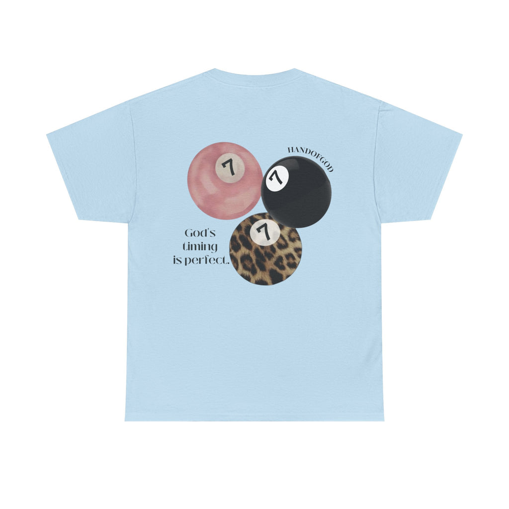 God's Timing Is Perfect T-Shirt | 777 Christian Graphic Tee