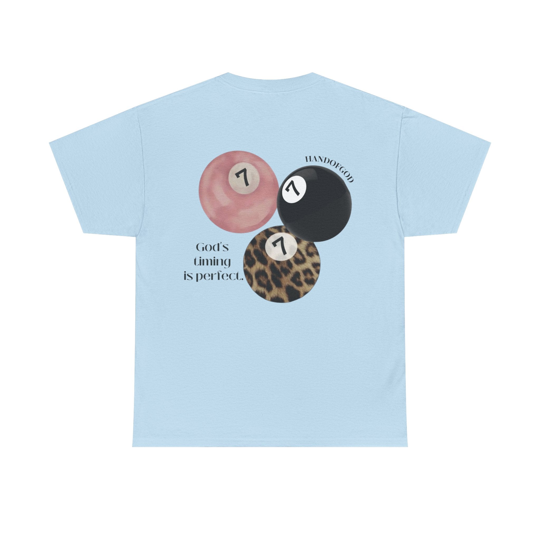 God's Timing Is Perfect T-Shirt | 777 Christian Graphic Tee