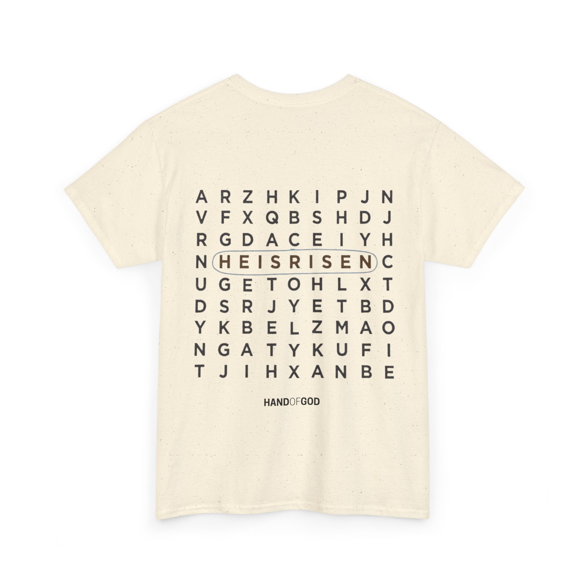 He Is Risen T-Shirt | Easter Christian Faith Apparel | Hand of God