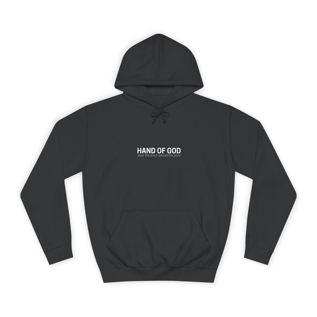 Faith > Fear Hoodie | Hand of God Christian Faith Apparel | Inspirational Sweatshirt