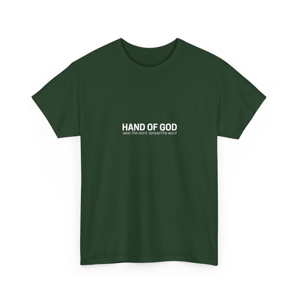 God’s Delay Is Not God’s Denial T-Shirt | Christian Faith Apparel | Hand of God Tee