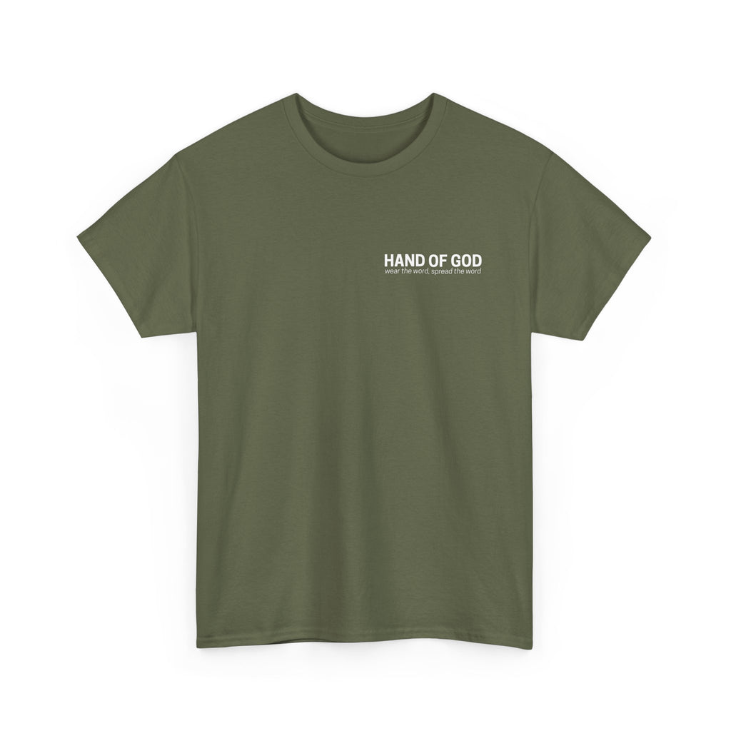 God When I Can't You Can Christian T-Shirt | Hand of God Faith Apparel