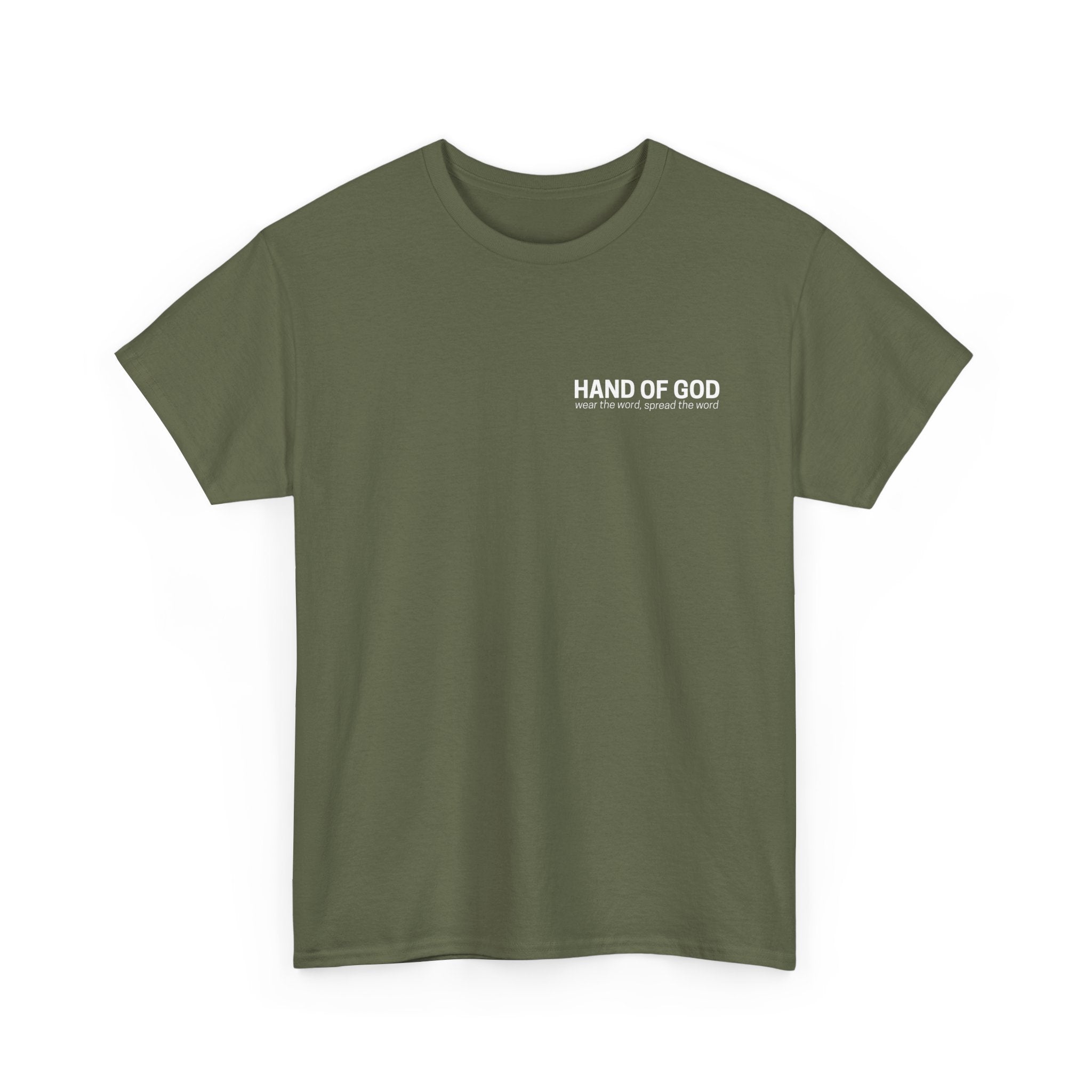 God When I Can't You Can Christian T-Shirt | Hand of God Faith Apparel