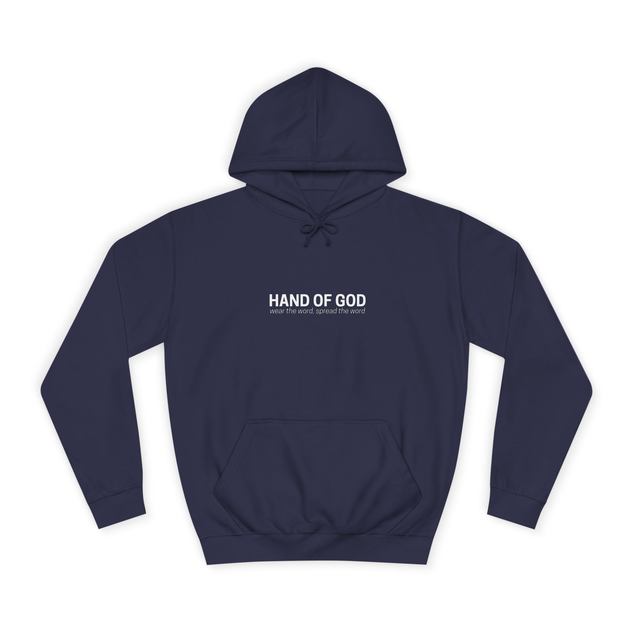 God is Greater Than the Highs and Lows Hoodie | Hand of God Christian Faith Apparel