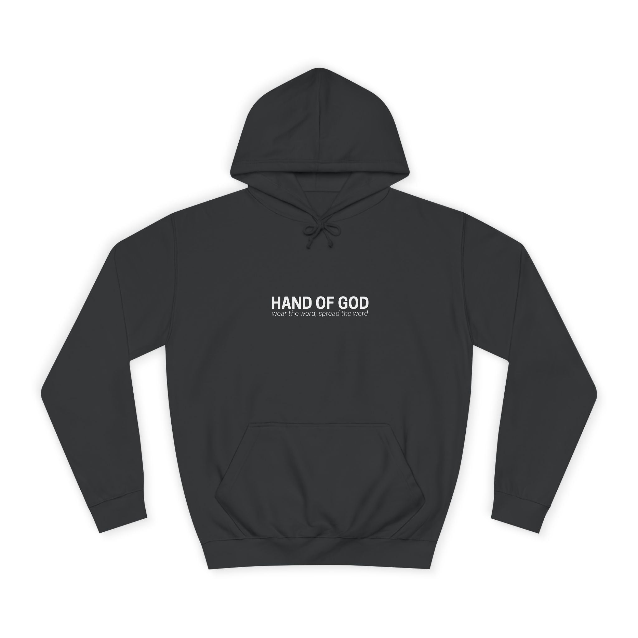 God is Greater Than the Highs and Lows Hoodie | Hand of God Christian Faith Apparel