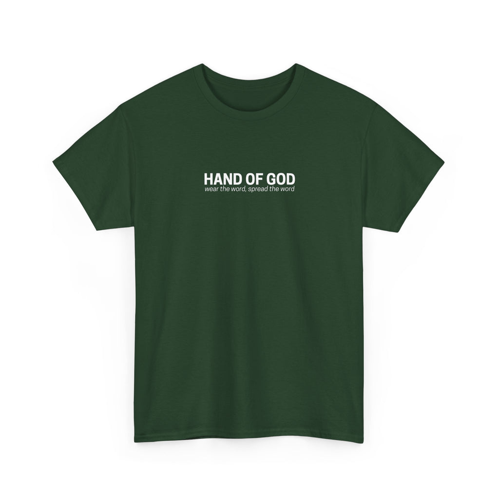 If God Is With You Who Can Be Against You T-Shirt | Christian Faith Apparel | Hand of God Tee