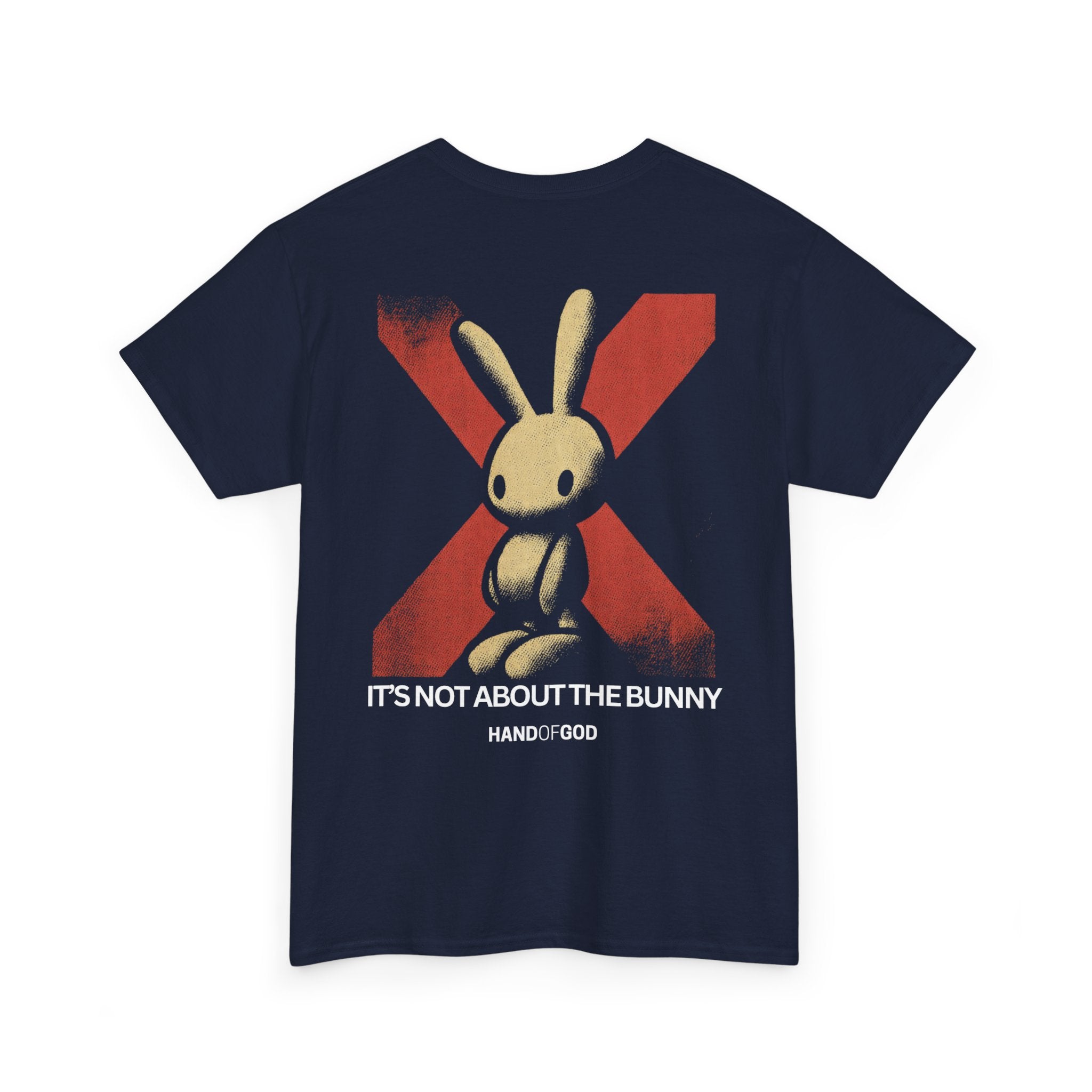"It's Not About the Bunny" Easter T-Shirt | Christian Faith Apparel | Hand of God Graphic Tee