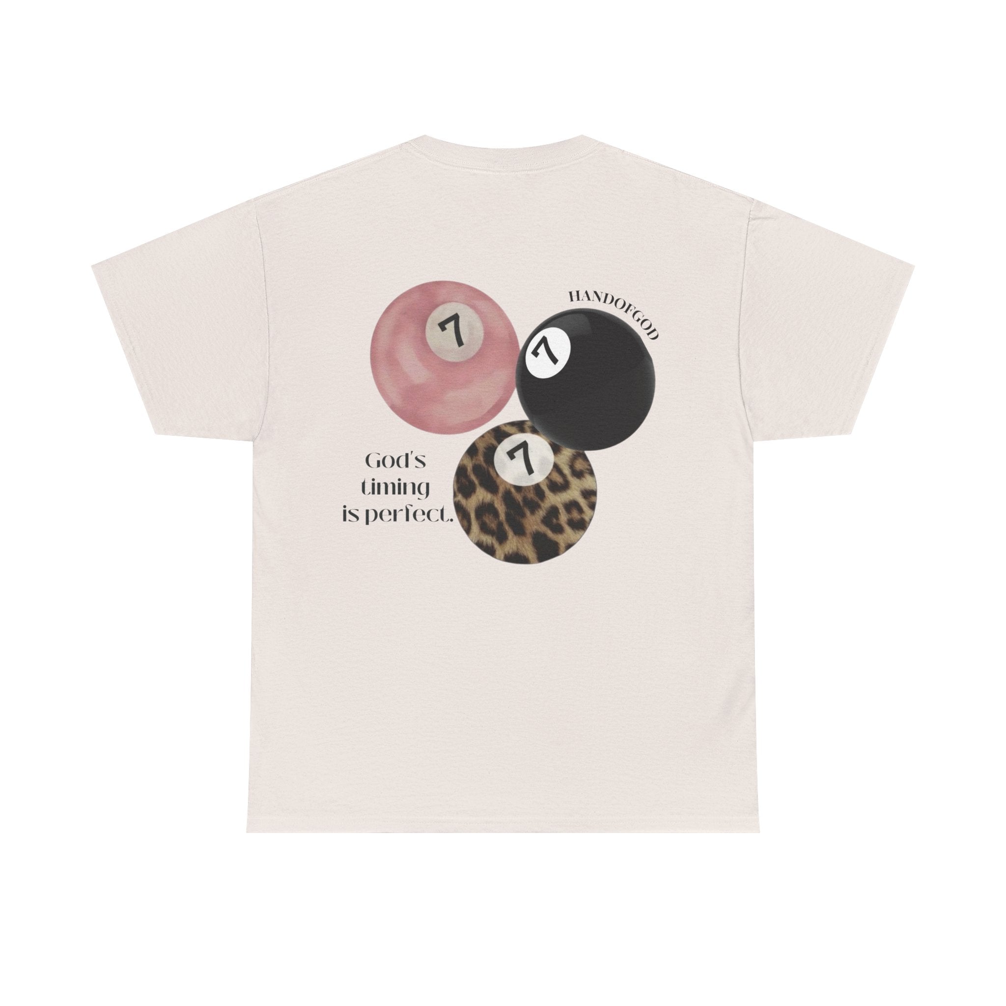 God's Timing Is Perfect T-Shirt | 777 Christian Graphic Tee