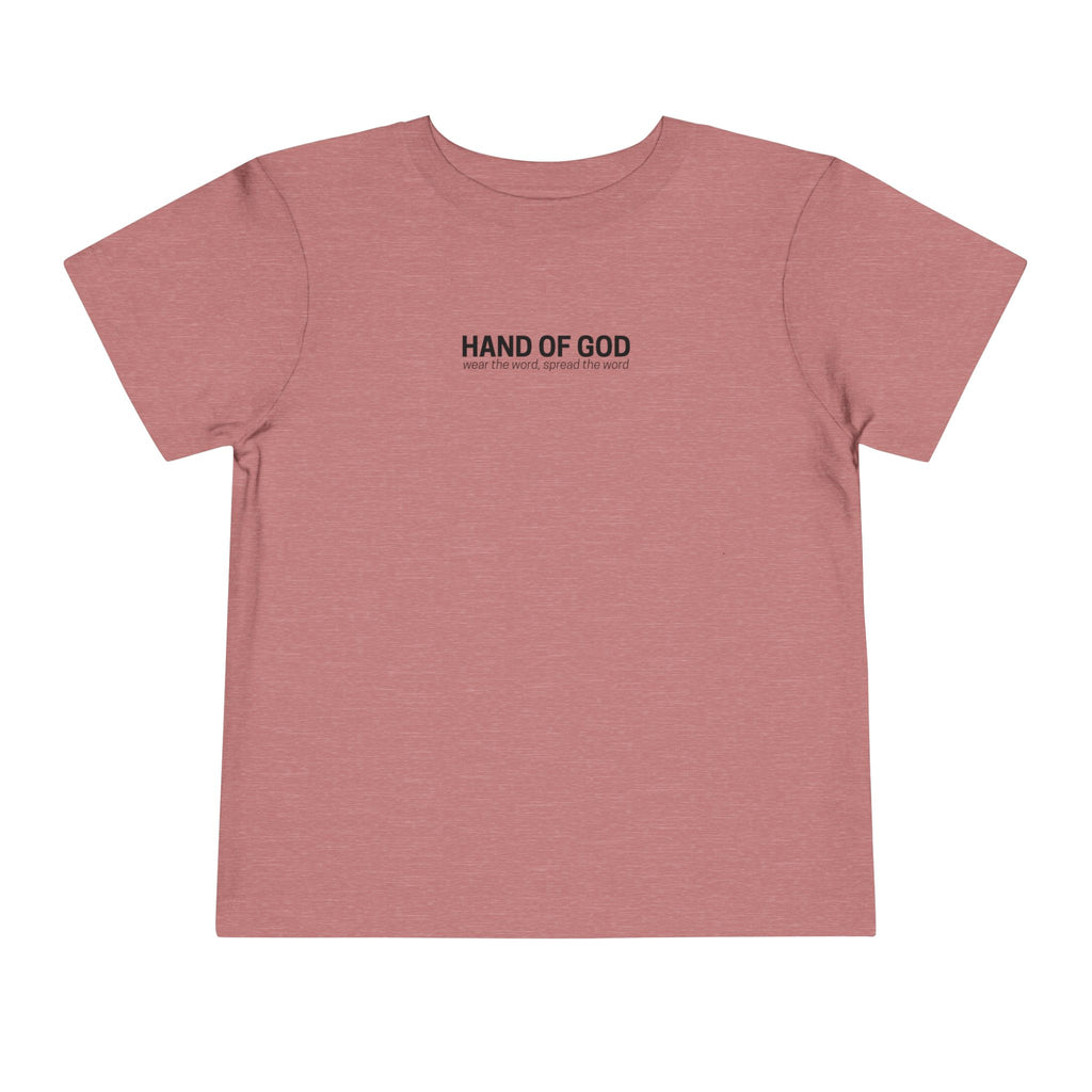 Blessed by Jesus toddler T-Shirt | Christian Faith Apparel | Hand of God