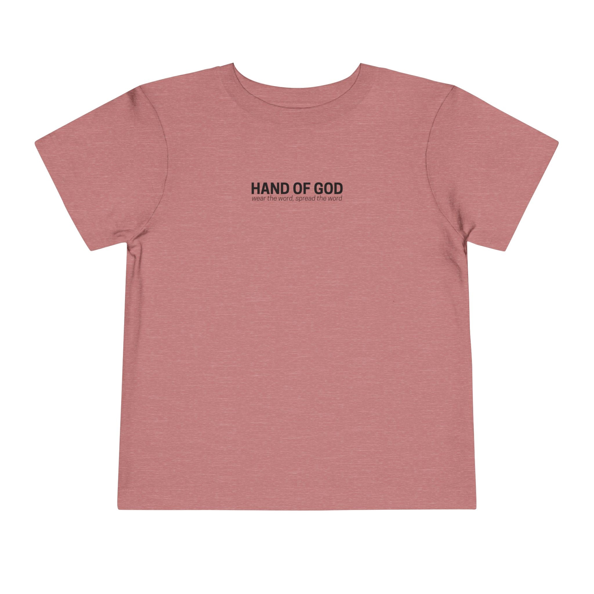 Blessed by Jesus toddler T-Shirt | Christian Faith Apparel | Hand of God
