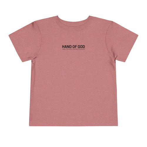 Blessed by Jesus toddler T-Shirt | Christian Faith Apparel | Hand of God