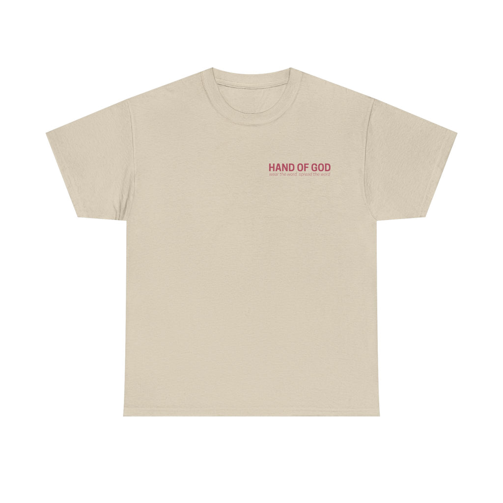 Ask for More God Isn’t on a Budget T-Shirt | Christian Faith Apparel | Hand of God