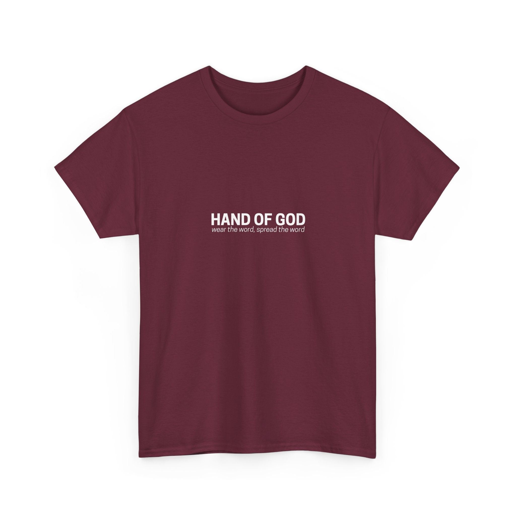 God’s Delay Is Not God’s Denial T-Shirt | Christian Faith Apparel | Hand of God Tee
