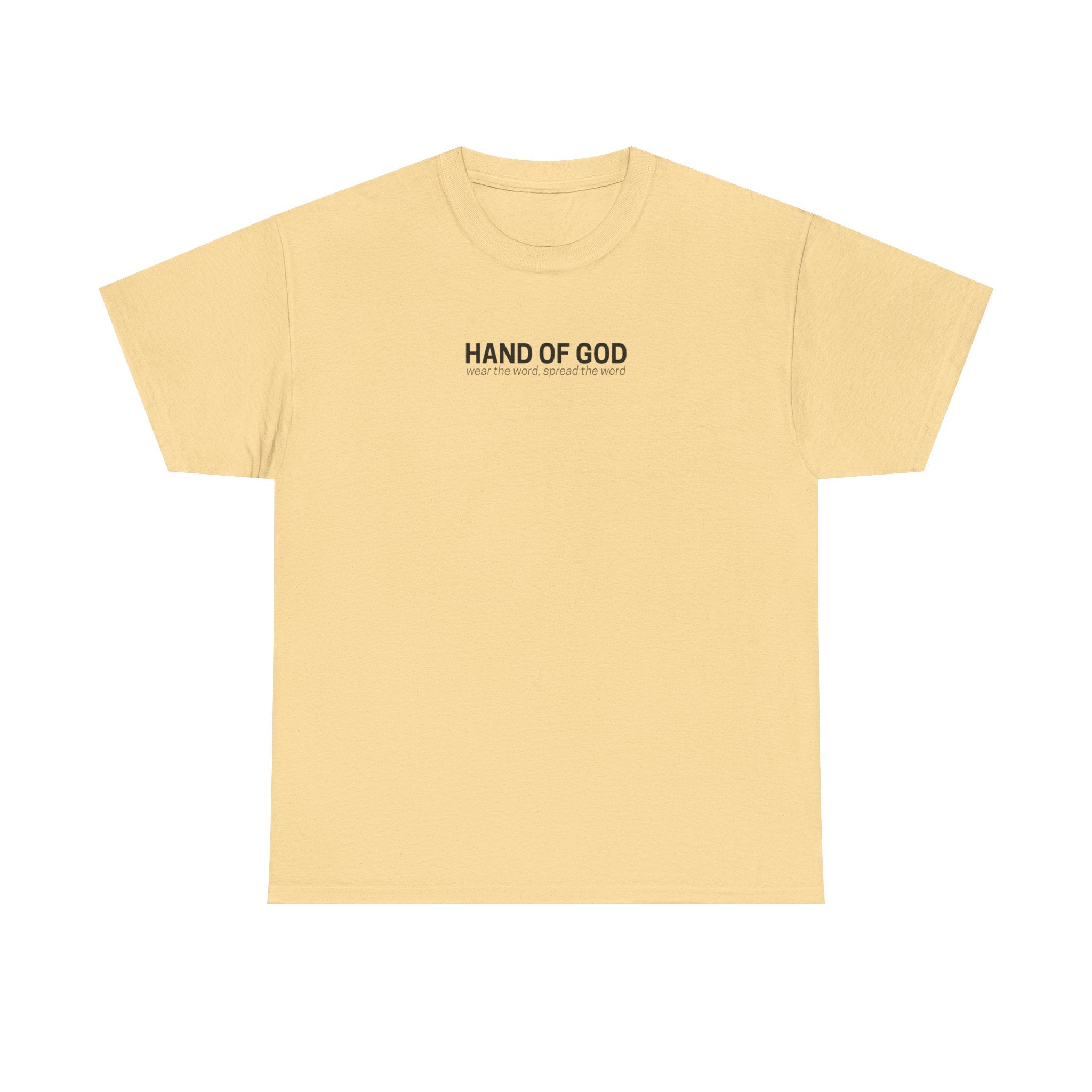 He Can Do a Lot With a Little T-Shirt | Christian Faith Apparel | Hand of God