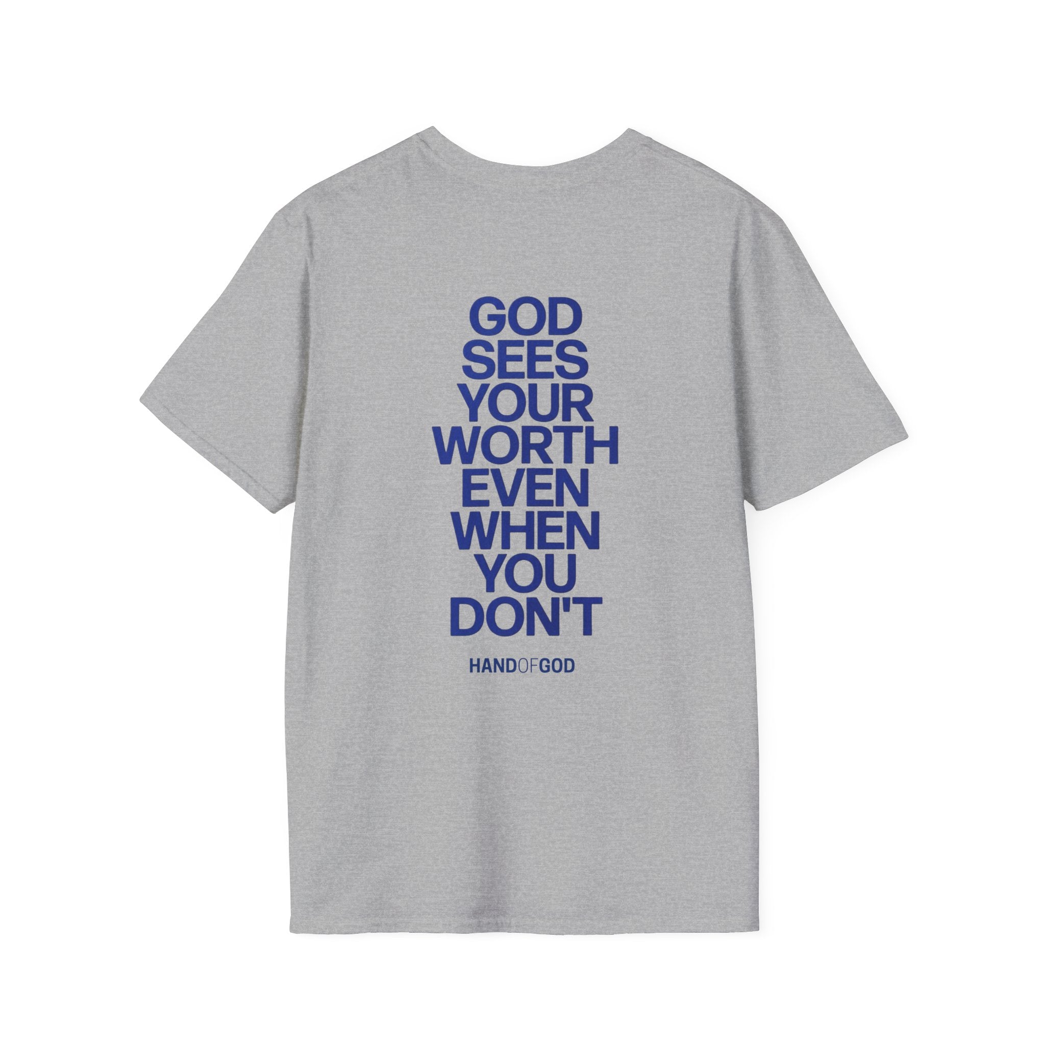 God Sees Your Worth Shirt – Christian Inspirational T-Shirt | Hand of God