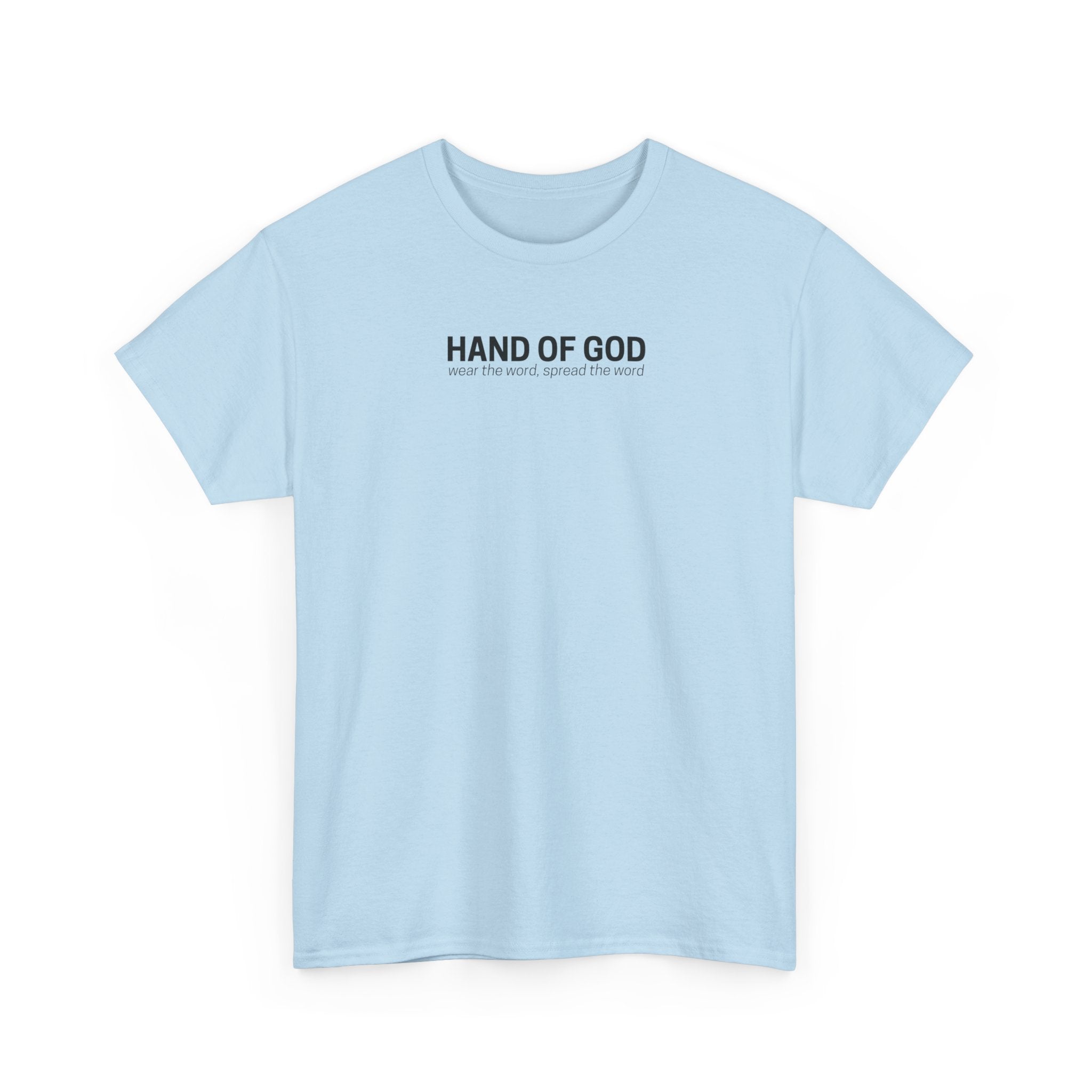 God's Plan > My Timeline Christian T-Shirt | Hand of God Faith Apparel