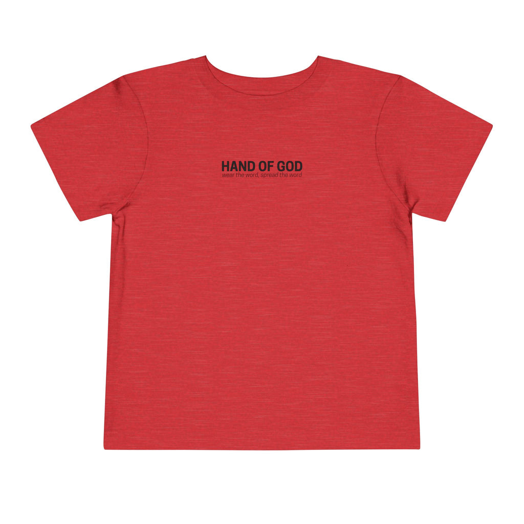 Blessed by Jesus toddler T-Shirt | Christian Faith Apparel | Hand of God